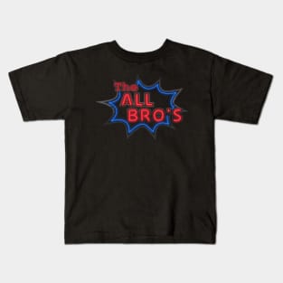 Neon All Bro's Logo Kids T-Shirt